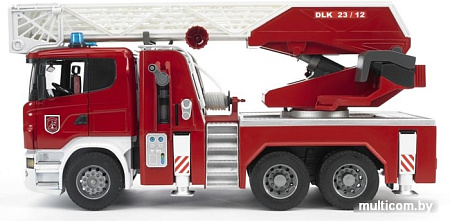 Bruder Scania R-series Fire engine with water pump 03590
