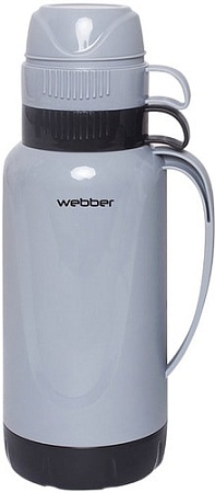 Термос Webber 24008/14S 1.8л (серый/черный)