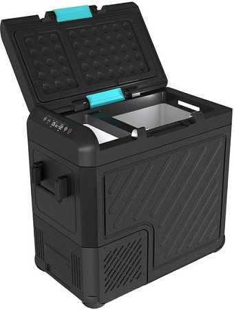 Компрессорный автохолодильник Libhof W-55D 12В/24В 55л (черный)