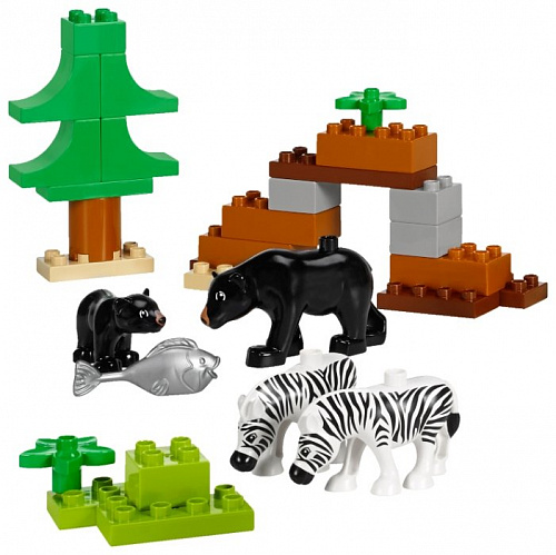 Конструктор LEGO Education PreSchool DUPLO Дикие животные 45012