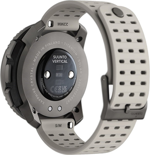 Умные часы Suunto Vertical Titanium Solar (черный/песочный)