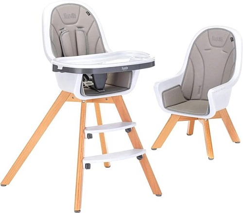 Стульчик для кормления Nuovita Gourmet (серый)