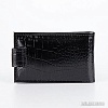Визитница Poshete 604-024ET-BLK (черный)