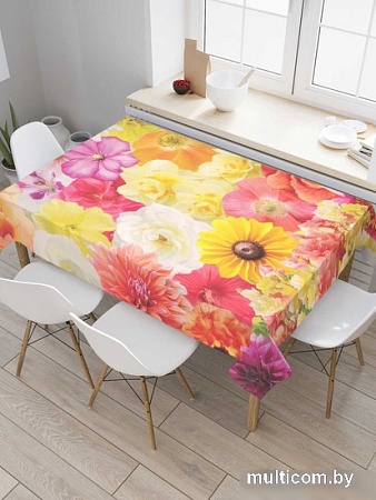 Скатерть JoyArty Коллекция цветов tc_12327_120x145