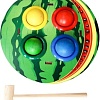 Молоточек WoodLand Toys Арбуз 4 отверстия 115304