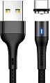 Кабель Usams U32 USB Type-A - USB Type-C SJ353USB01 (1 м, черный)