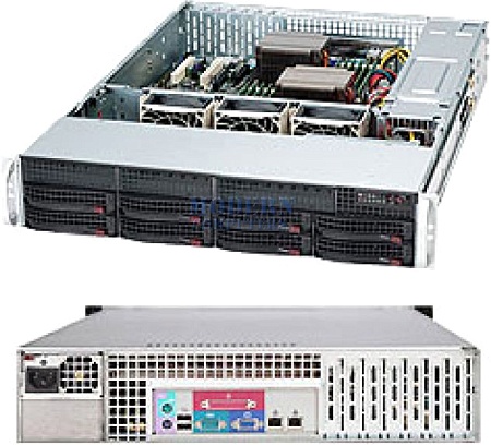 Корпус Supermicro SC825TQC-R740LPB