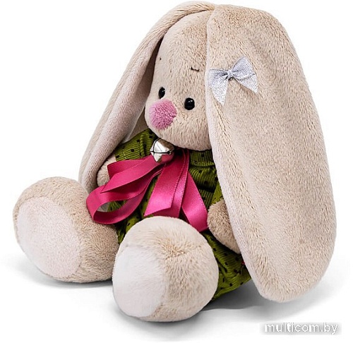 Классическая игрушка BUDI BASA Collection Зайка Ми в комбинезоне в горошек SidX-423 (15 см)