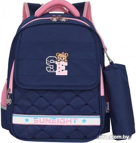Рюкзак Sun Eight SE-2748 (темно-синий/розовый)