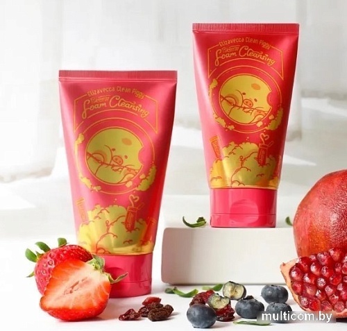 Elizavecca Пенка для умывания Clean Piggy Pinkenergy Foam Cleansing (120 мл)