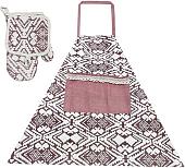 Фартук Swed House Alunda 64.01.3397 (белый/красный)