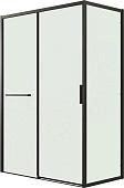 Душевой уголок Grossman Style 110x90x195 120.K33.05.1190.21.00 (черный матовый/прозрачное стекло)