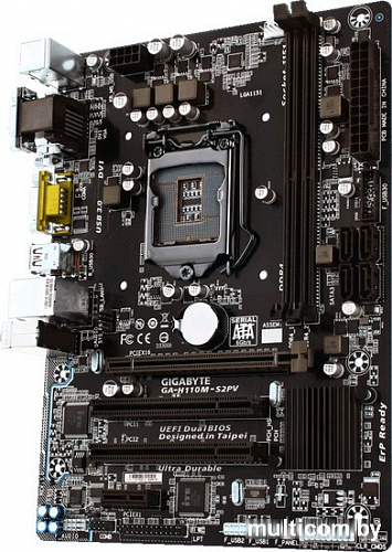 Материнская плата Gigabyte GA-H110M-S2PV (rev. 1.0)