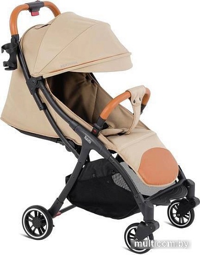 Коляска прогулочная «книга» Nuovita Jazz (бежевый)
