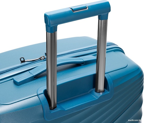 Чемодан-спиннер Torber Nevo T2207L (синий)