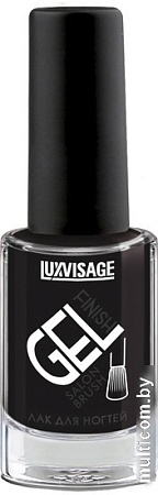 Лак Lux Visage Gel Finish (тон 10 ультрачерный)