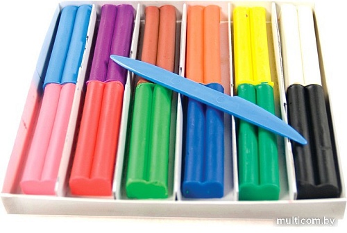 Пластилин Луч Фантазия 25С 1523-08 (12 цв)