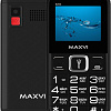Кнопочный телефон Maxvi B200 (черный)
