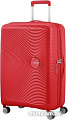 Чемодан-спиннер American Tourister SoundBox Coral Red 67 см