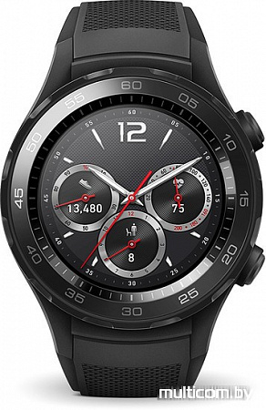 Умные часы Huawei Watch 2 Sport (угольный черный)