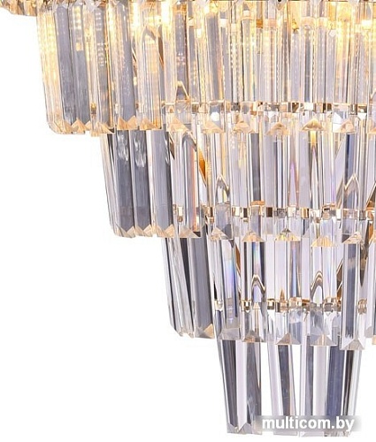 Подвесная люстра Natali Kovaltseva Diamonds 81427/12C (золотой)