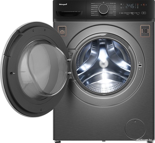Стирально-сушильная машина Weissgauff WMD 4828 Inverter Steam Grey