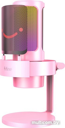Микрофон FIFINE A8 (розовый)