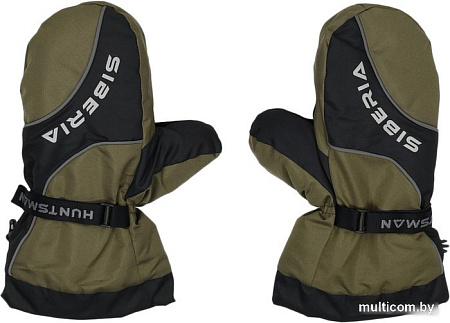 Рукавицы Huntsman Siberia (breathable, хаки/черный)