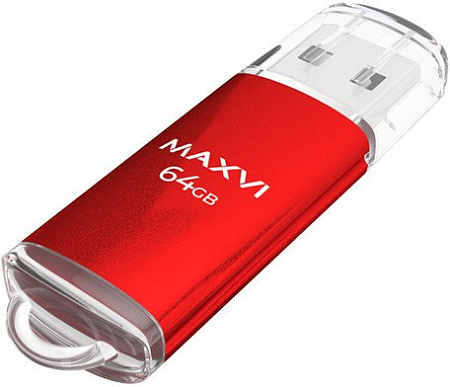 USB Flash Maxvi MP 64GB (красный)