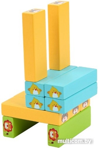 Развивающая игра Lucy & Leo Падающая башня. Угадай кто LL236