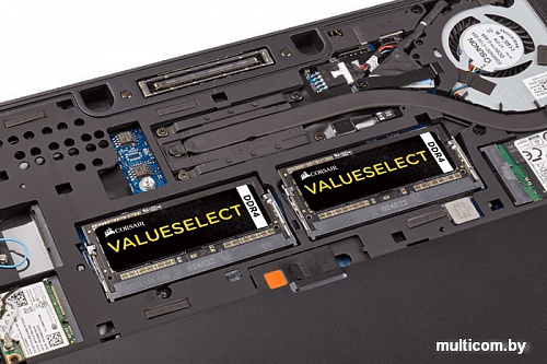 Оперативная память Corsair Value Select 2x8GB DDR4 SO-DIMM PC4-17000 [CMSO16GX4M2A2133C15]