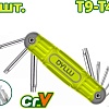 Набор ключей Dyllu DTHK3281 (8 предметов)