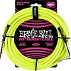 Гитарный кабель Ernie Ball P06085 6.3 мм - 6.3 мм (5.49 м, неоновый желтый)