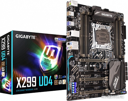 Материнская плата Gigabyte X299 UD4 (rev. 1.0)