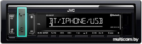 USB-магнитола JVC KD-X361BT