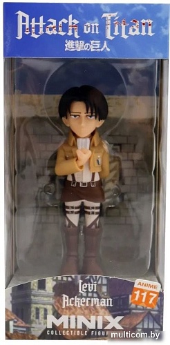 Роботы, трансформеры, фигурки Minix Атака титанов Леви Аккерман 15306