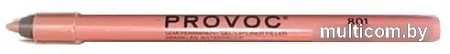 Карандаш для губ Provoc Gel Lip Liner 801 Rozie Pose
