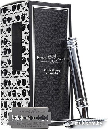 Бритвенный станок Edwin Jagger DE89BL Т-образный