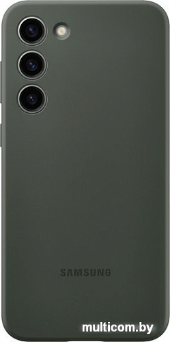 Чехол для телефона Samsung Silicone Case S23+ (хаки)