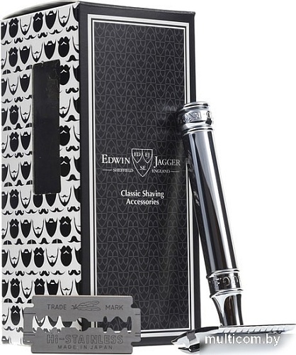 Бритвенный станок Edwin Jagger DE89BL Т-образный