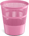 Корзина для бумаг Erich Krause Pastel 9 л 55926 (розовый)