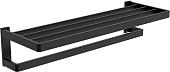 Полка для полотенца Abber Westen AA1758B (черный матовый)