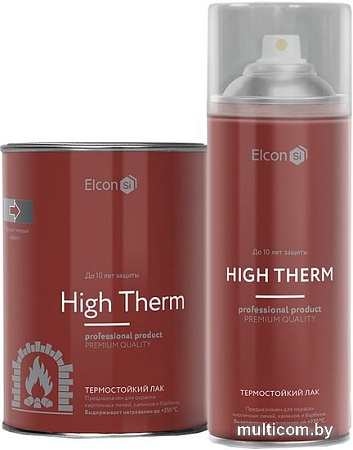 Лак Elcon High Therm (аэрозоль, 520 мл)