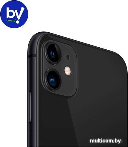 Смартфон Apple iPhone 11 256GB Воcстановленный by Breezy, грейд A (черный)