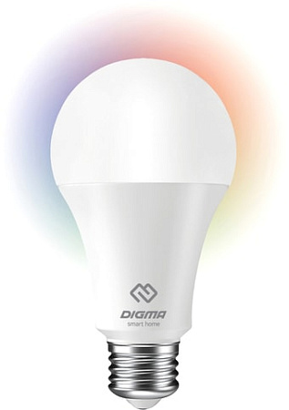 Светодиодная лампа Digma DiLight E27 N1 RGB 1118521