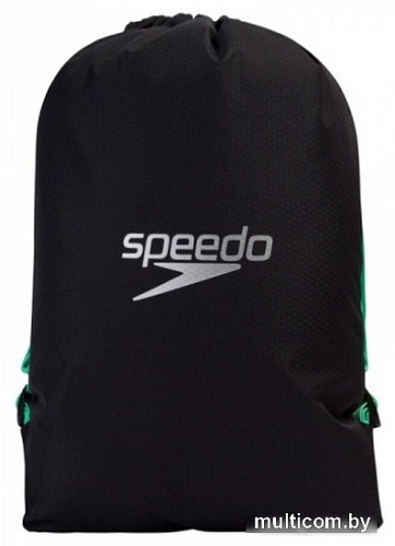 Мешок для обуви Speedo Pool Bag D712 (черный/зеленый)