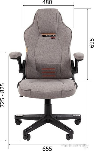Игровое (геймерское) кресло CHAIRMAN CH51 (серый)