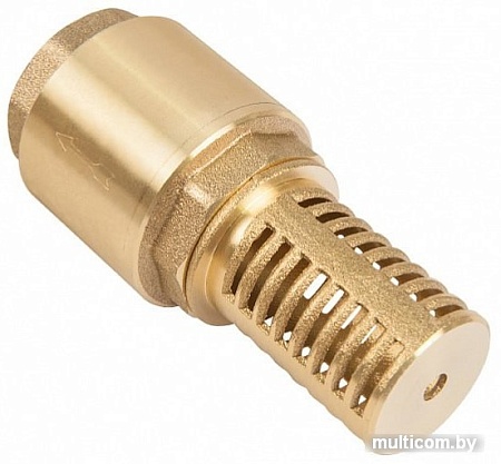 Фитинг Unipump Обр. клапан 1" с сеткой (сетка-латунь, толк.-латунь)