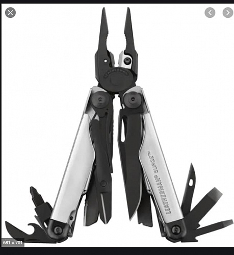 Мультитул Leatherman Wave Plus (стальной)