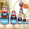 Развивающая игра Брестская Матрешка В польском народном костюме (набор 5 шт)